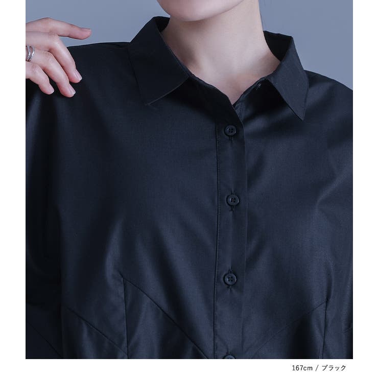 kOhAKUツイストデザインシャツ | osharewalker | 詳細画像13 