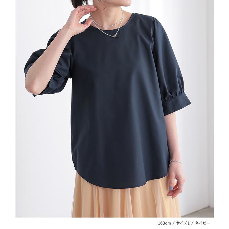 n'OrLABEL後ろ襟リボンブラウス | osharewalker | 詳細画像11 