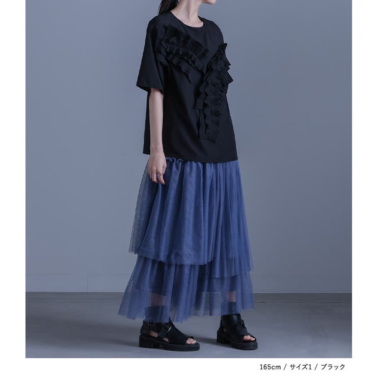 kOhAKUプリーツドッキングブラウス | osharewalker | 詳細画像3 