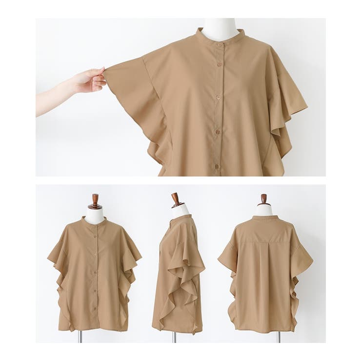 n'OrLABELサイドフレアブラウス | osharewalker | 詳細画像18 