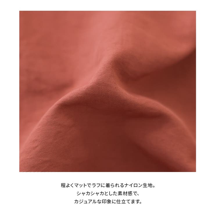 n'OrLABELナイロンパラシュートパンツ | osharewalker | 詳細画像3 