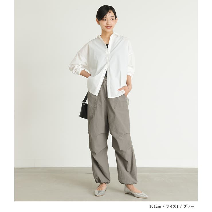 n'OrLABELナイロンパラシュートパンツ | osharewalker | 詳細画像6 