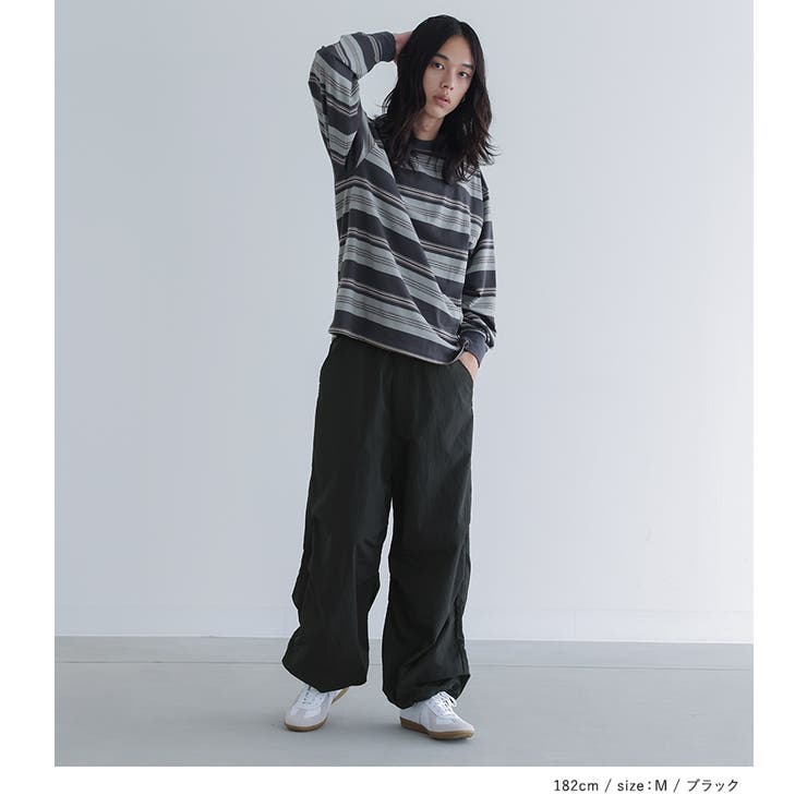 ワンフォークロージング 1111clothing PU レザー カーゴパンツ
