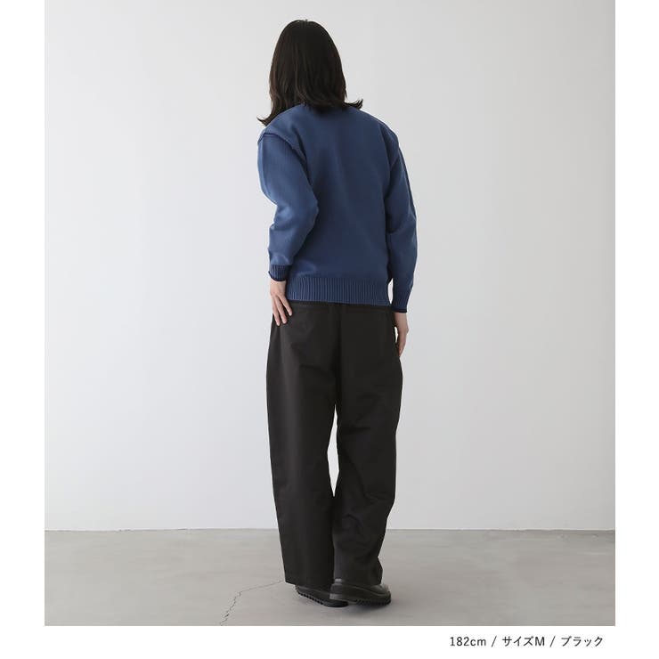 n'OrLABELメンズツイルワイドパンツ  | osharewalker【MEN】 | 詳細画像5 