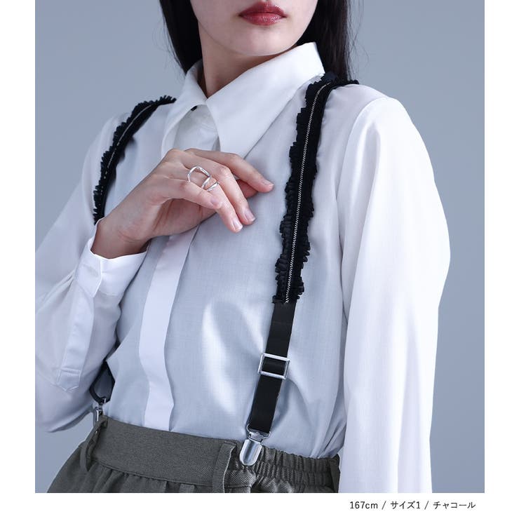 kOhAKUサスペンダー付きバルーンスカート | osharewalker | 詳細画像2 