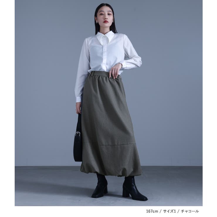 kOhAKUサスペンダー付きバルーンスカート | osharewalker | 詳細画像7 