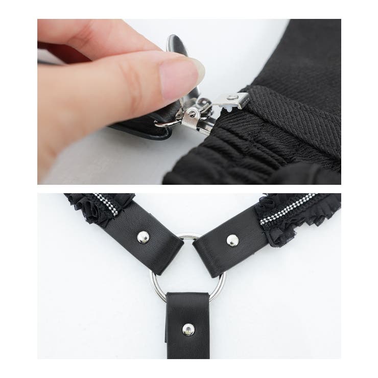 kOhAKUサスペンダー付きバルーンスカート | osharewalker | 詳細画像17 