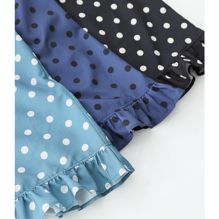 n'OrLABELミニフリルドットナロースカート  | osharewalker | 詳細画像16 