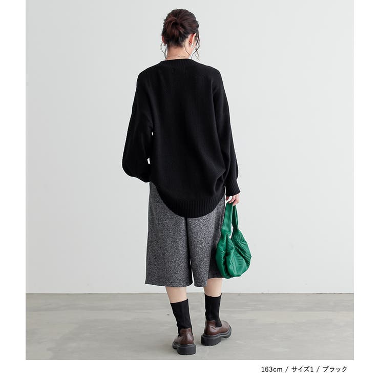 n'OrLABELツイードハーフタックパンツ  | osharewalker | 詳細画像11 