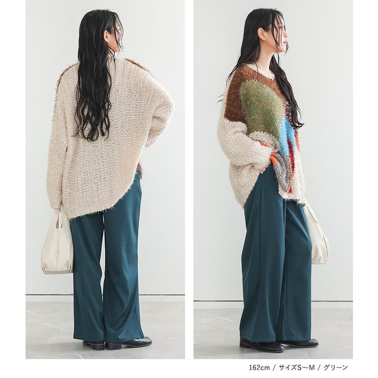 n'OrLABELカラースラックスパンツ  | osharewalker | 詳細画像15 