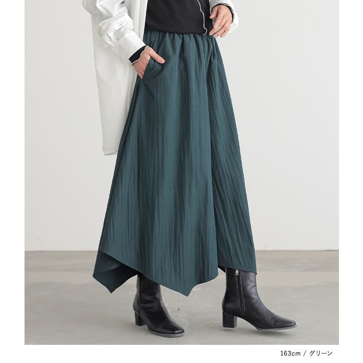 n'OrLABELイレギュラーヘムガウチョパンツ | osharewalker | 詳細画像17 