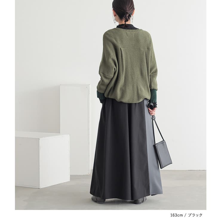 n'OrLABEL配色ワイドパンツ  | osharewalker | 詳細画像8 