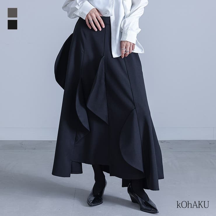 kOhAKUハーフサークルモチーフスカート  | osharewalker | 詳細画像1 