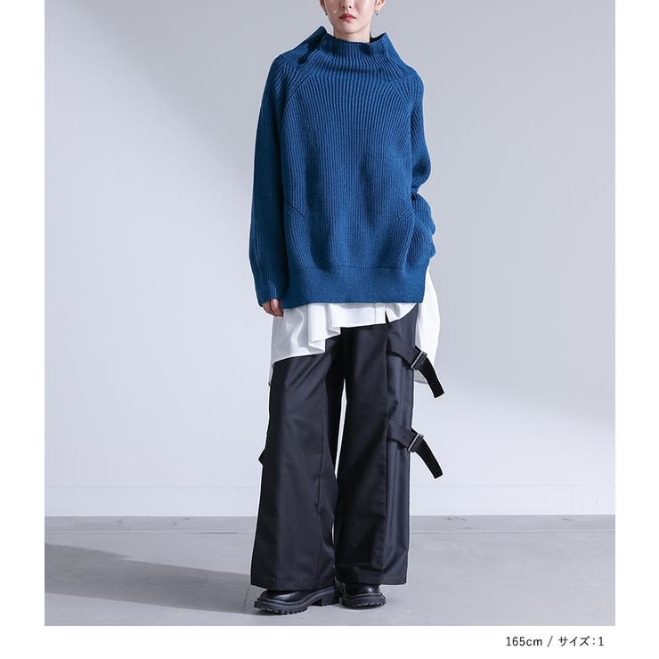 kOhAKUサイドベルトワイドパンツ  | osharewalker | 詳細画像9 