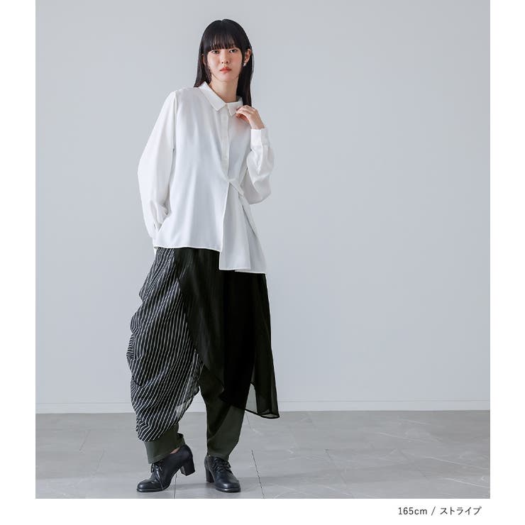 kOhAKUアシメレイヤードサルエルパンツ  | osharewalker | 詳細画像13 