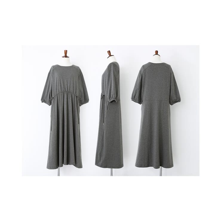 n'OrLABELドロストデザインカットソーワンピース | osharewalker | 詳細画像17 