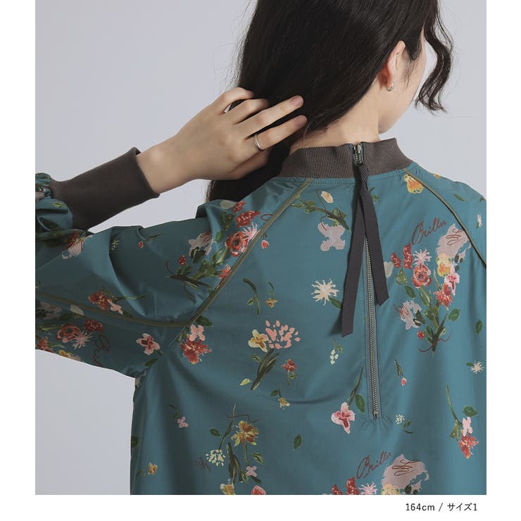somari imagination花柄プリントワンピース[品番：MITW0017495