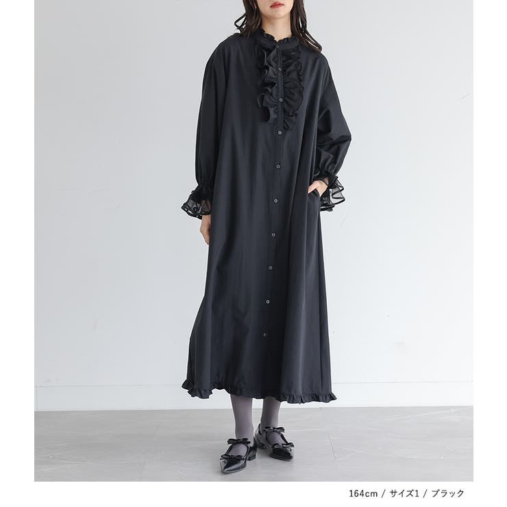 somari imaginationチュールプリーツシャツワンピース  | osharewalker | 詳細画像3 