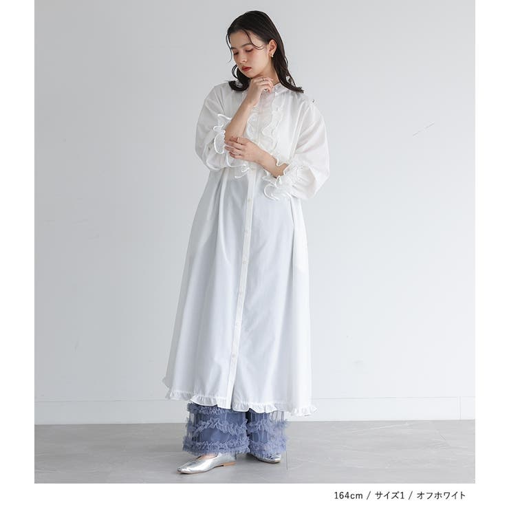 somari imaginationチュールプリーツシャツワンピース  | osharewalker | 詳細画像11 