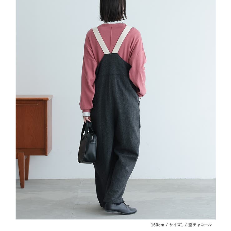 n'OrLABELツイードコクーンサロペット  | osharewalker | 詳細画像14 