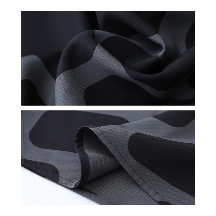 kOhAKUスクエアプリントシャツワンピース  | osharewalker | 詳細画像17 