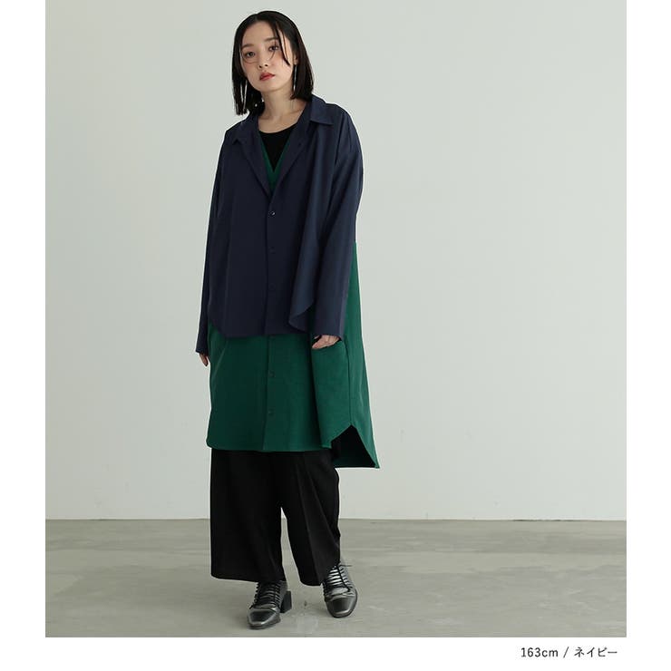 n'OrLABELレイヤードロングシャツ  | osharewalker | 詳細画像9 