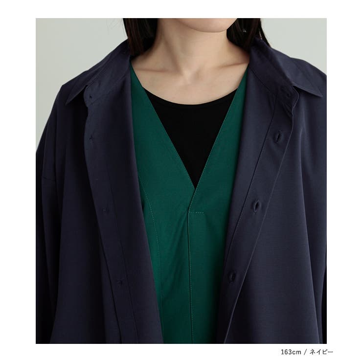 n'OrLABELレイヤードロングシャツ  | osharewalker | 詳細画像15 