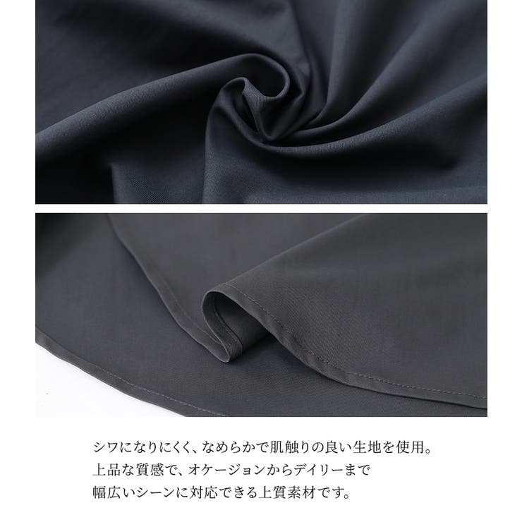 n'OrLABEL左前二重シャツドレス  | osharewalker | 詳細画像4 