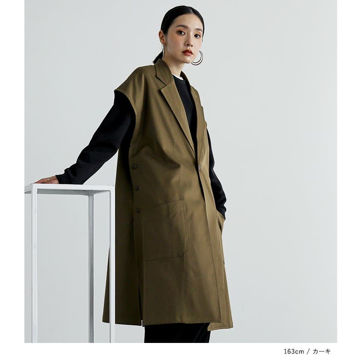 n'OrLABELポンチョベスト | osharewalker | 詳細画像8 