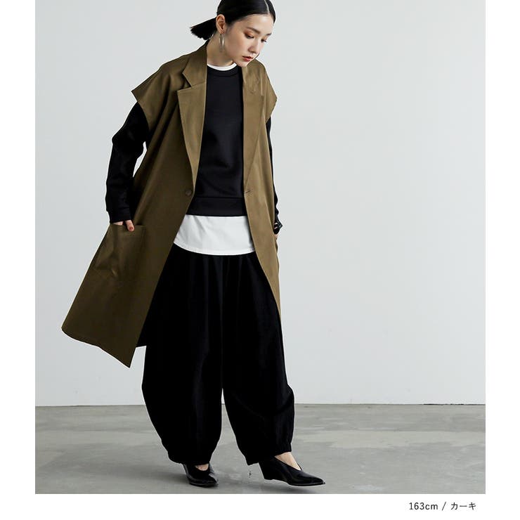 n'OrLABELポンチョベスト | osharewalker | 詳細画像9 