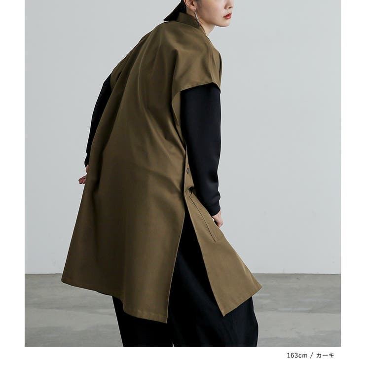 n'OrLABELポンチョベスト | osharewalker | 詳細画像10 