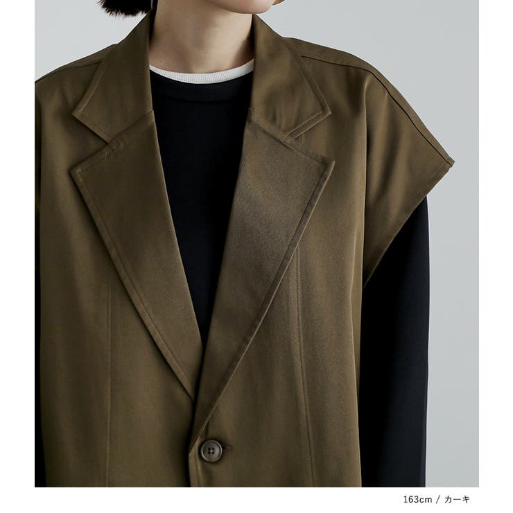 n'OrLABELポンチョベスト | osharewalker | 詳細画像11 