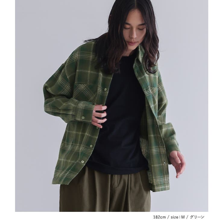 楽天市場】アップルバム APPLEBUM Shaggy Check Nel Shirt