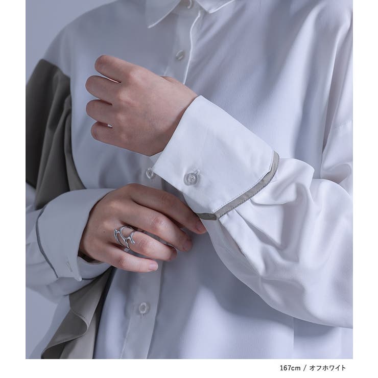 kOhAKUフリルデザインシャツ | osharewalker | 詳細画像13 