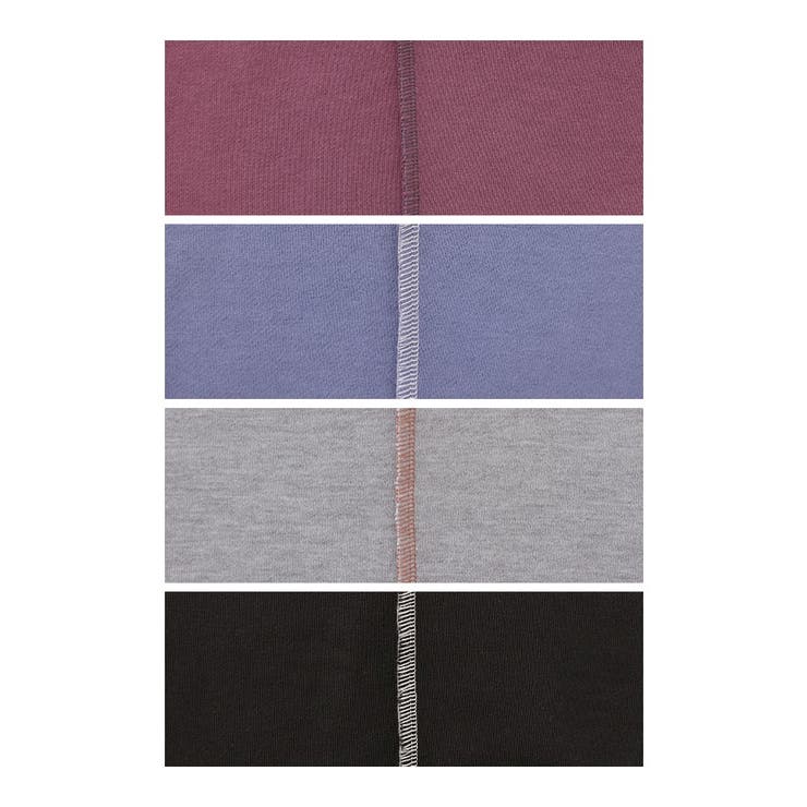 n'OrLABEL配色ステッチ裏毛スウェット  | osharewalker | 詳細画像18 