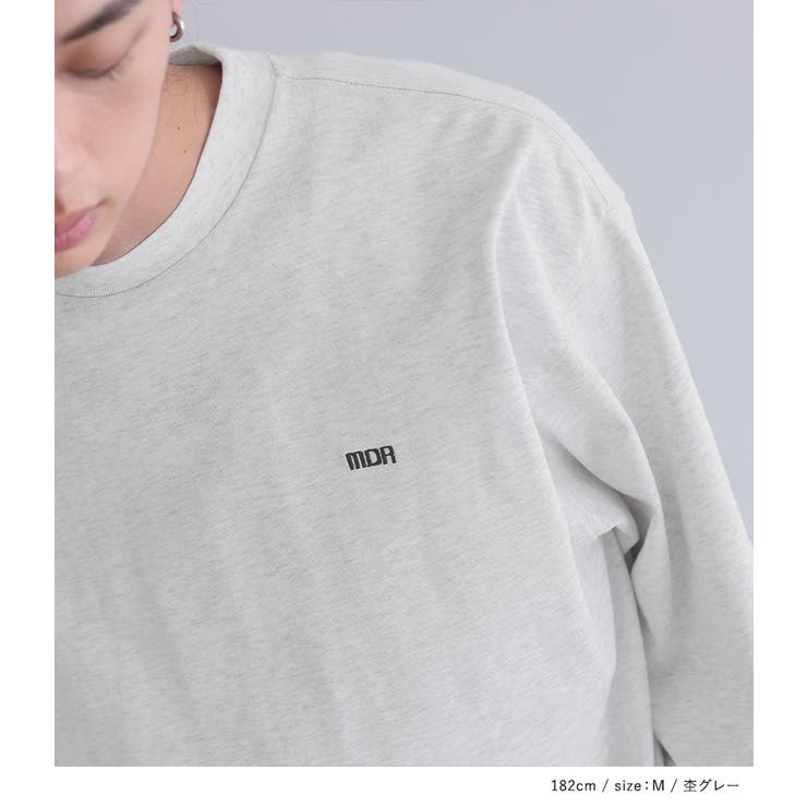 n'OrLABEL刺繍ロゴロンＴ | osharewalker【MEN】 | 詳細画像3 