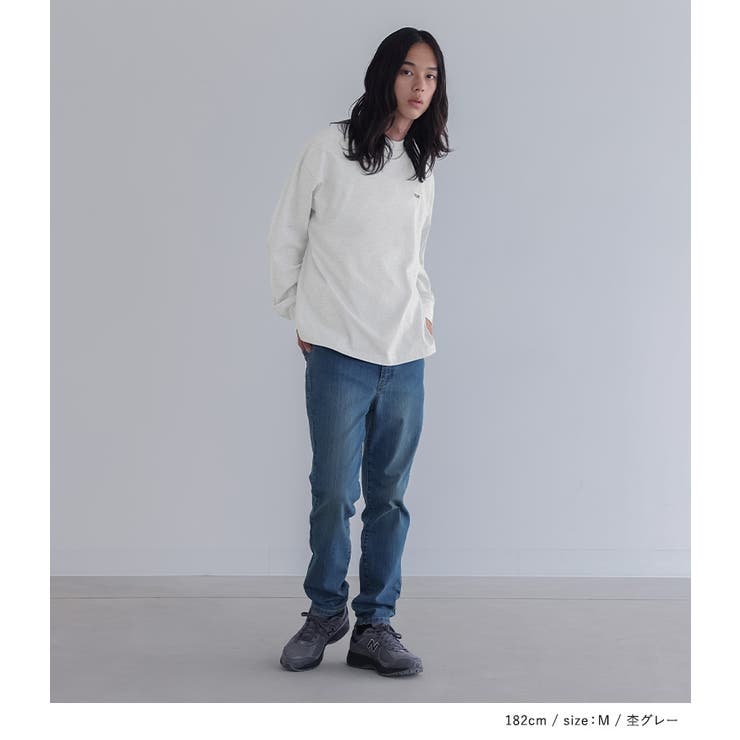 n'OrLABEL刺繍ロゴロンＴ | osharewalker【MEN】 | 詳細画像9 