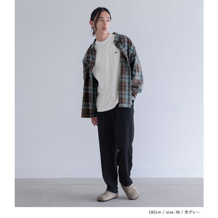 n'OrLABEL刺繍ロゴロンＴ | osharewalker【MEN】 | 詳細画像13 