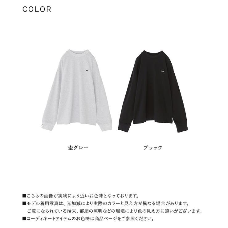 n'OrLABEL刺繍ロゴロンＴ | osharewalker【MEN】 | 詳細画像18 