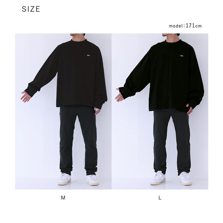 n'OrLABEL刺繍ロゴロンＴ | osharewalker【MEN】 | 詳細画像19 