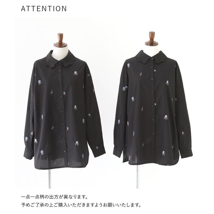 somari imagination花柄刺繍シャツ | osharewalker | 詳細画像18 