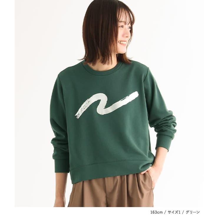 n'OrLABEL箔プリント裏毛スウェット | osharewalker | 詳細画像3 