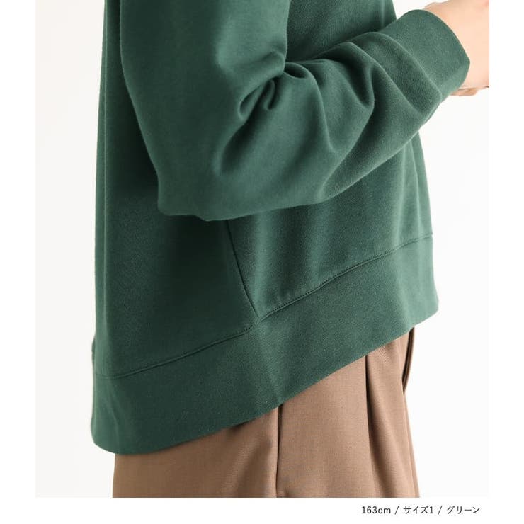 n'OrLABEL箔プリント裏毛スウェット | osharewalker | 詳細画像4 