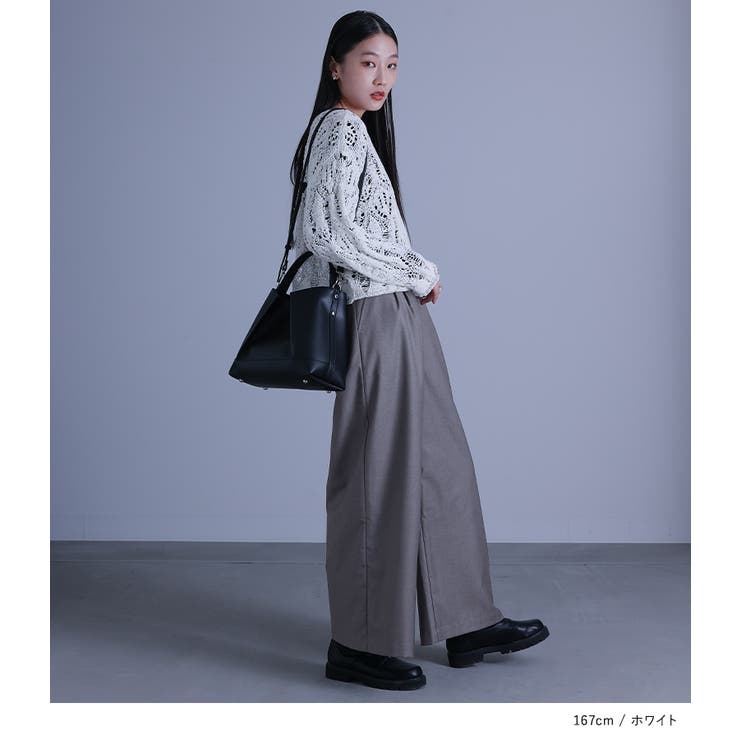 n'OrLABEL透かし柄編みニット | osharewalker | 詳細画像9 