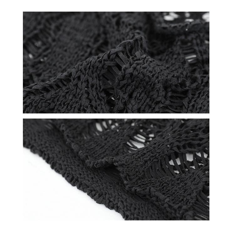 n'OrLABEL透かし柄編みニット | osharewalker | 詳細画像17 