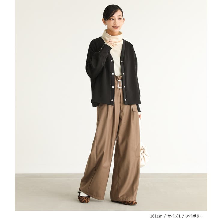 n'OrLABEL配色ステッチワッフルタートルカットソー | osharewalker | 詳細画像7 