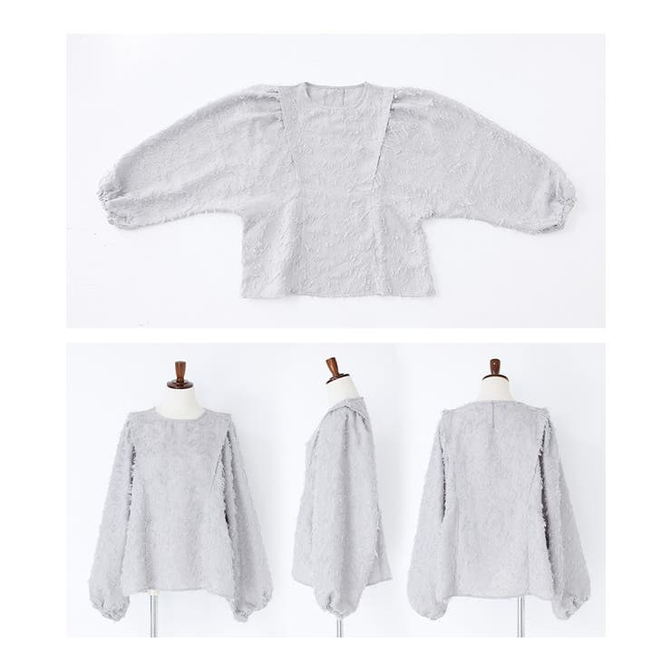 n'OrLABELカットジャカードブラウス | osharewalker | 詳細画像16 