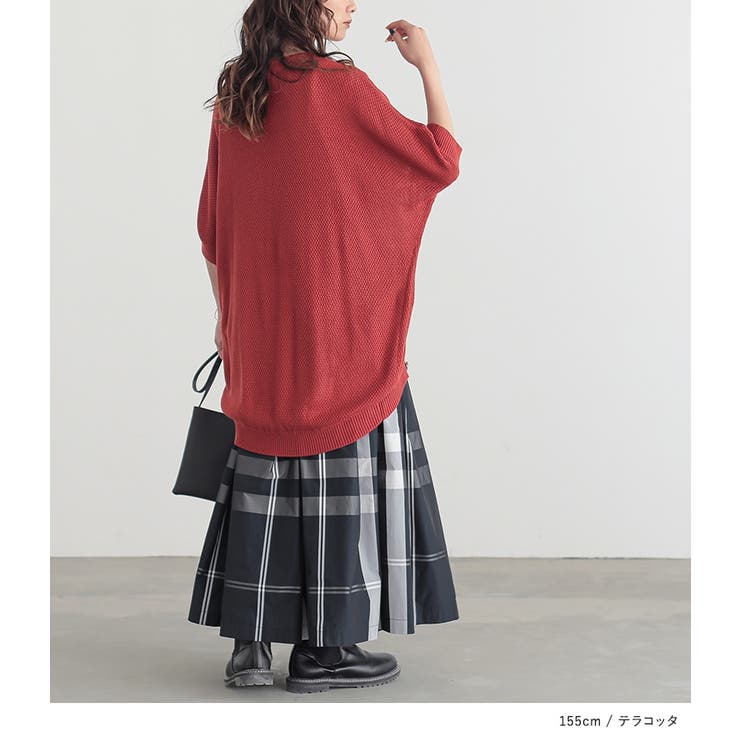 n'OrLABELフロント釦ラグランニット  | osharewalker | 詳細画像9 