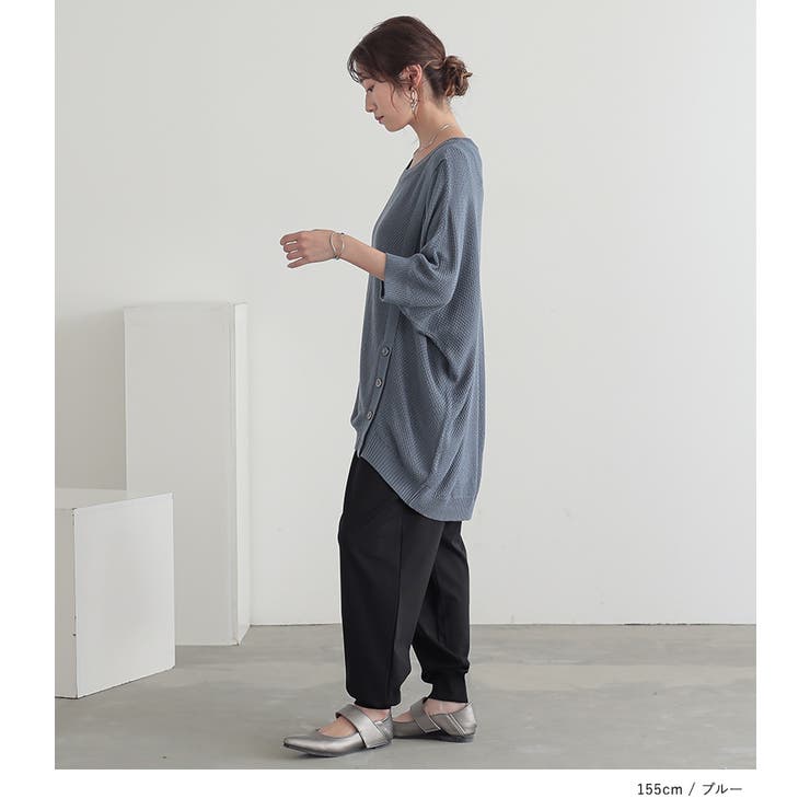 n'OrLABELフロント釦ラグランニット  | osharewalker | 詳細画像12 