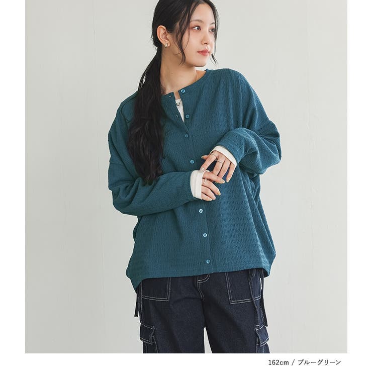 n'OrLABELカットソージャカードバンザイカーディガン  | osharewalker | 詳細画像11 